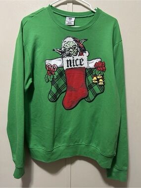 Star Wars Bright Green Crewneck Sweatshirt